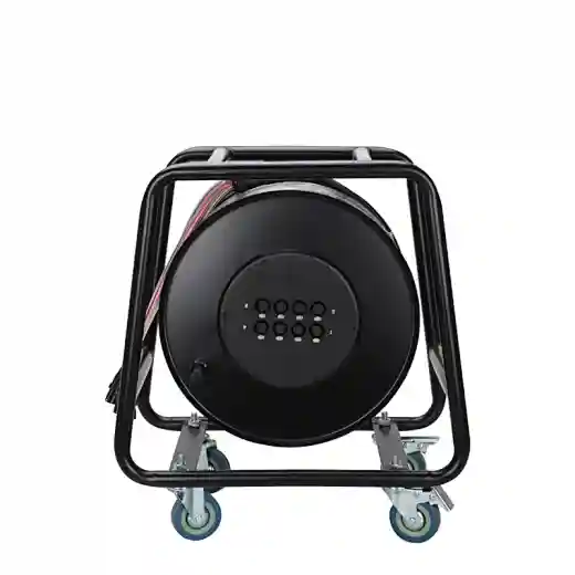 8Channel XLR2+1P 30M with Car and Wheel